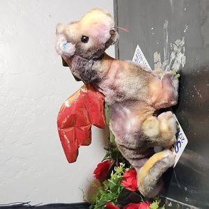 Ty Dinosaur Scorch Large Beanie Baby Buddy Plush Gift Kids Rare Collecti…